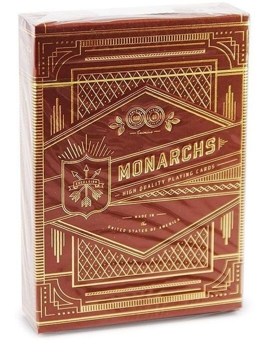 Karty Monarchs Red BICYCLE