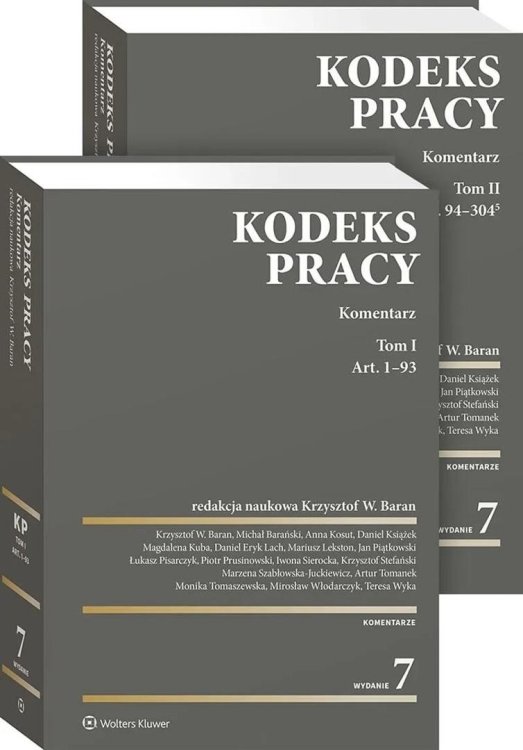 Kodeks pracy. Komentarz T.1-2 w.7