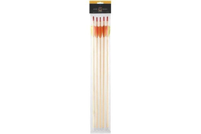 Strzały drewniane Target Wooden 30" Poe Lang - zestaw 5 sztuk