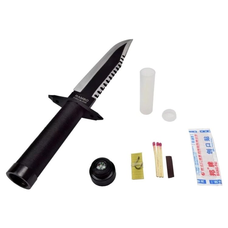 Nóż Rambo I Cinema Classic 360 mm z pochwą skórzaną (CC-H1)