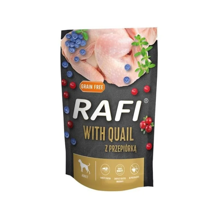 Dolina Noteci Rafi przepiórka,borówka,żurawina 500g