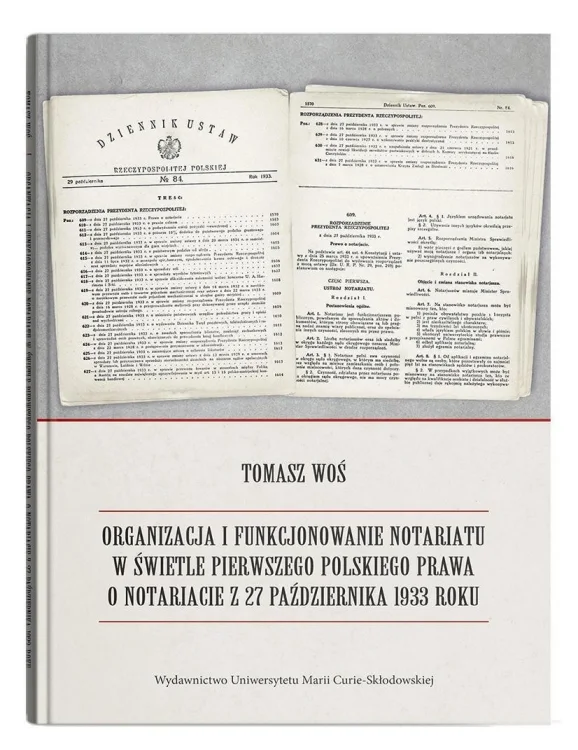 Organizacja i funkcjonowanie notariatu w świetle..