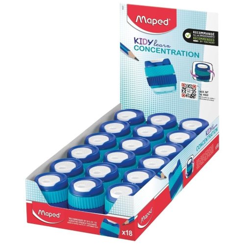 Temperówka Kidy Learn Concentration (18szt) MAPED