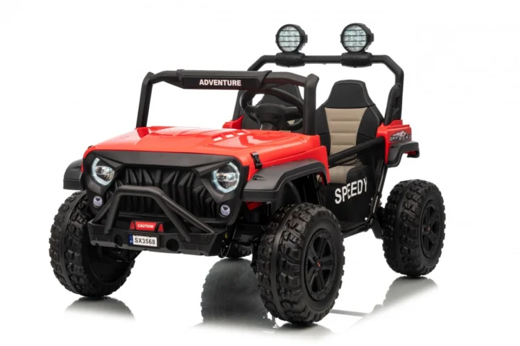 Pojazd Terenowy PASSION 4x4 Czerwony