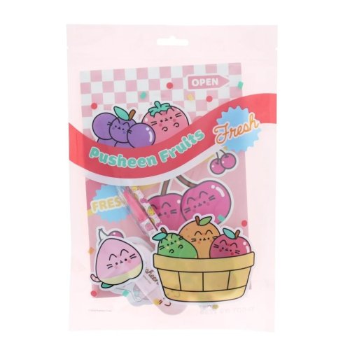Pusheen Fruits Zestaw szkolny