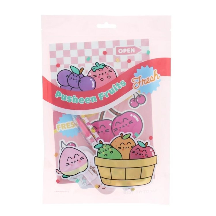 Pusheen Fruits Zestaw szkolny