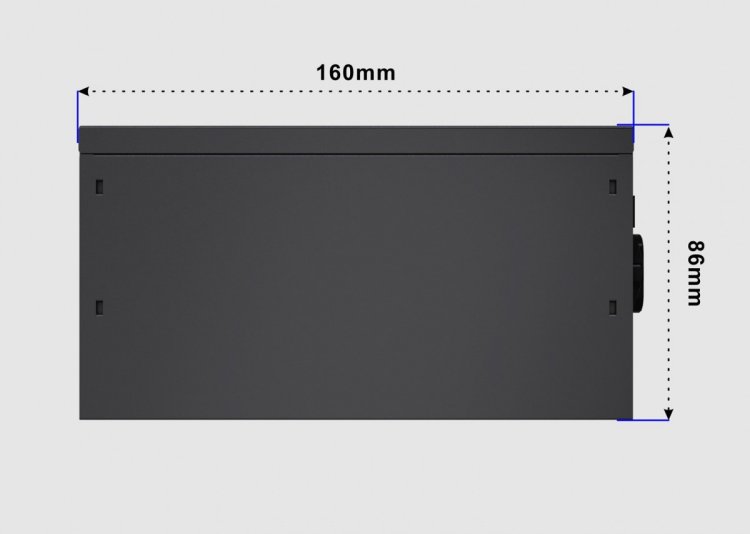 GEMBIRD ZASILACZ KOMPUTEROWY FORNAX POWER 750W 80+ GOLD ATX, 750W, AKTYWNE PFC, 12CM WENTYLATOR