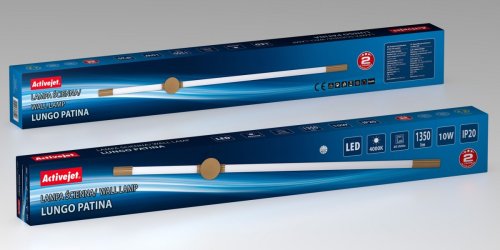 Lampa ścienna LED Activejet AJE-LUNGO Patina