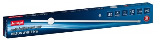 Lampa ścienna LED Activejet AJE-HILTON White NW