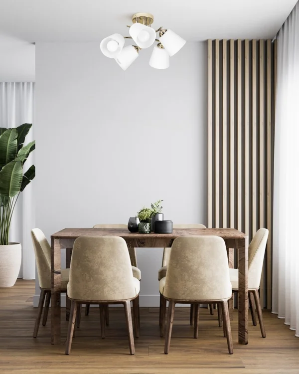 Lampa wisząca Activejet AJE-EMILY 5P GOLD E27 5x40W