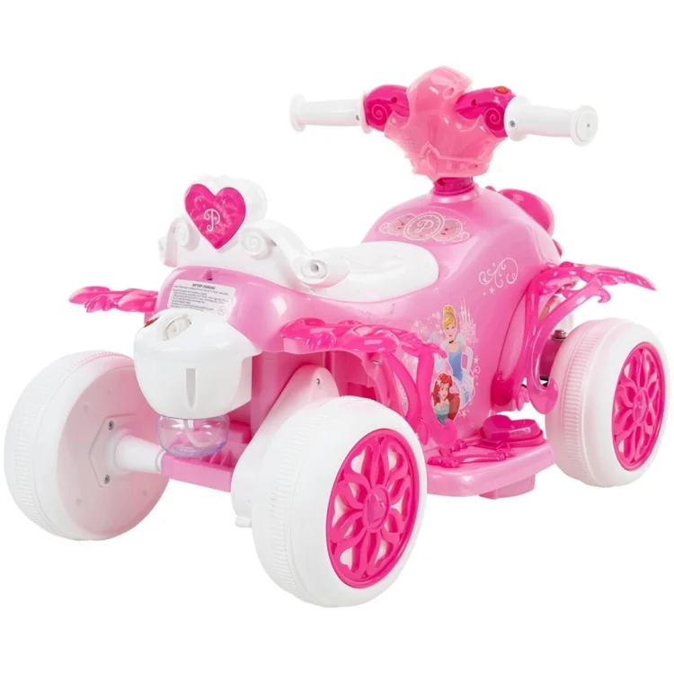 Jeździk elektryczny dla dzieci Quad Princess Bubble Huffy 19055W