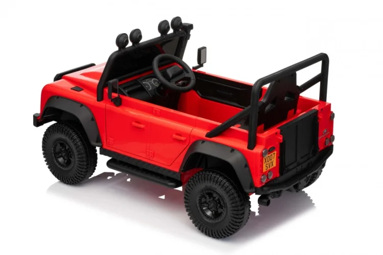 Pojazd Land Rover Defender 110 SVX Concept Czerwony