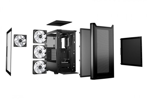 OBUDOWA BE QUIET! PURE BASE 501 DX Black  BGW76