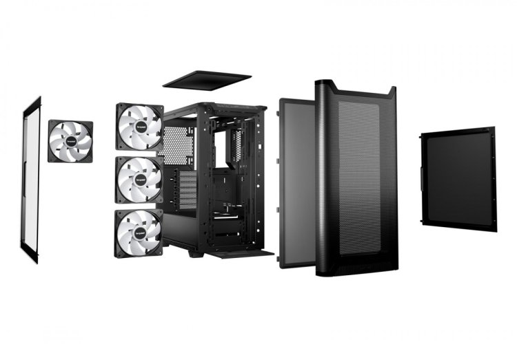 OBUDOWA BE QUIET! PURE BASE 501 DX Black  BGW76