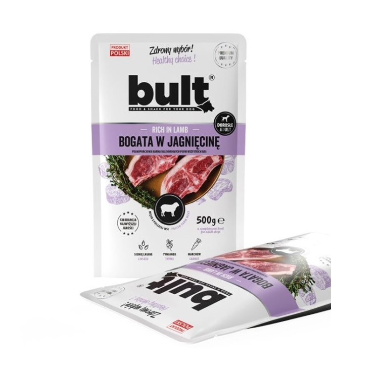 BULT Saszetka mielonka bogata w jagnięcinę dla psa 100g