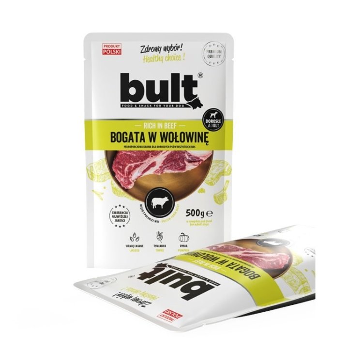 BULT Saszetka mielonka bogata w wołowinę dla psa 100g