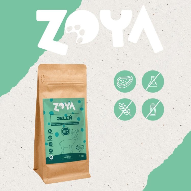 ZOYA COLDPRO Jeleń sucha karma dla psa 1kg