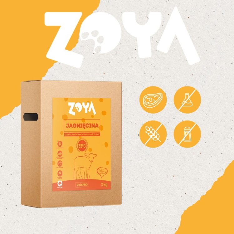 ZOYA COLDPRO Jagnięcina sucha karma dla psa 3kg
