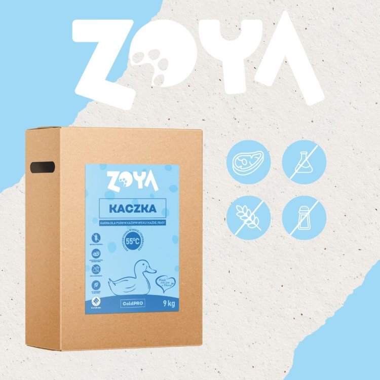 ZOYA COLDPRO Kaczka sucha karma dla psa 9kg