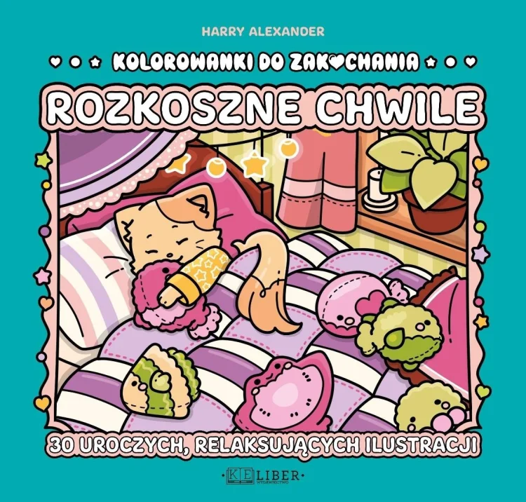 Kolorowanki do zakochania. Rozkoszne chwile