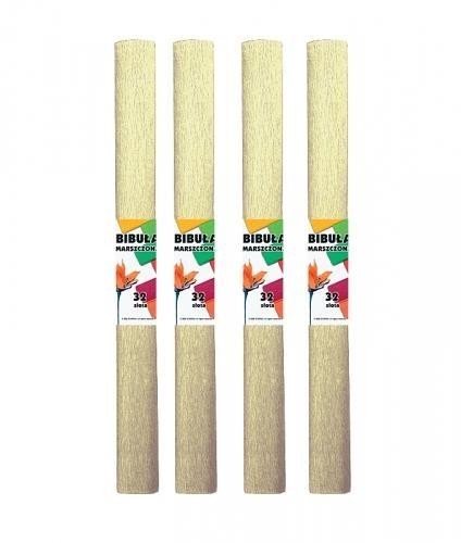 Bibuła marszczona złota (10szt)