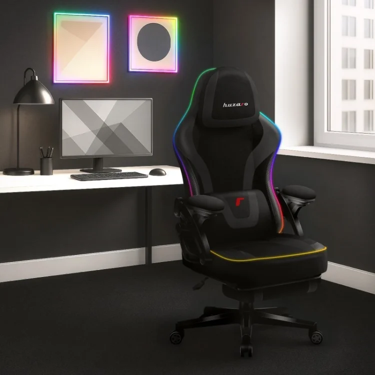 Fotel gamingowy Force 4.6 RGB Black Mesh