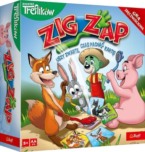 Gra Zig Zap Rodzina Treflików TREFL