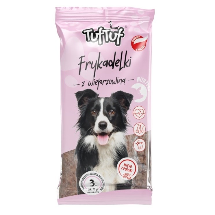 Tuf Tuf Frykadelki wieprzowe dla psa 3szt.
