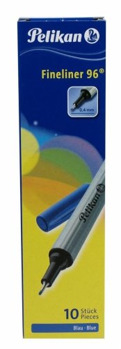 Cienkopis Fineliner 96 0,4mm niebieski (10szt)
