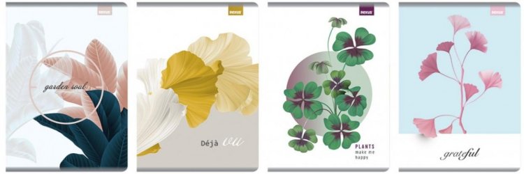 Zeszyt A5/80K linia Flower (5szt)