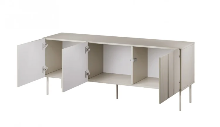 Szafka RTV ISLA 150,5x40x60 kaszmir mat