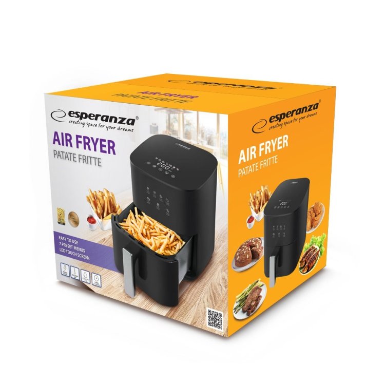 ESPERANZA ESPERANZA FRYTKOWNICA BEZTŁUSZCZOWA 3.5L PATATE FRITTE EKA002