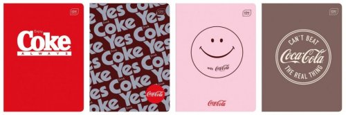 Zeszyt A5/60K kratka M Hybrid Coca Cola (10szt)