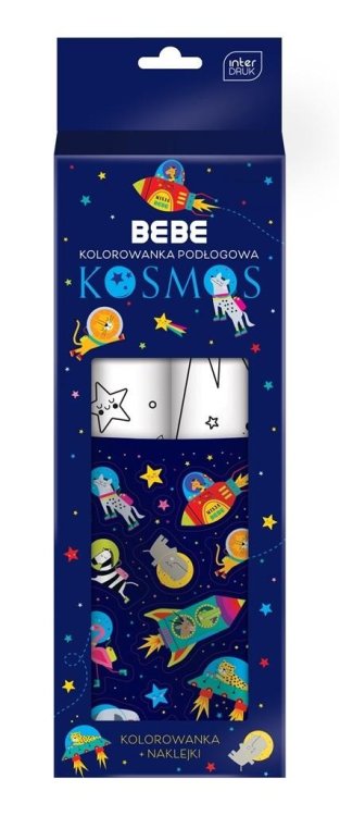 Kolorowanka 86x29cm z nakl. BB Kosmo