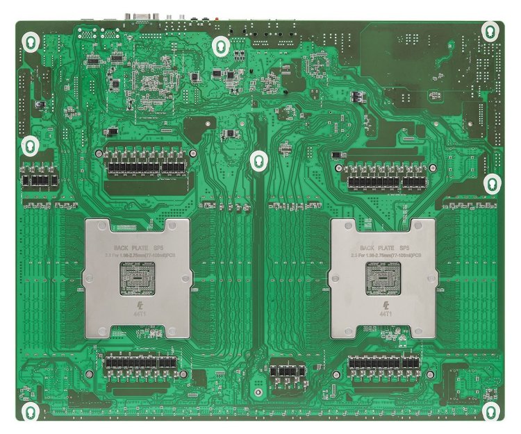 Płyta główna ASRock GENOA2D24G-2L+ 2x SP5 AMD Epyc 9004 SoC (24xDIMM, NVMe, 2xM.2, 2xGbE, IPMI)