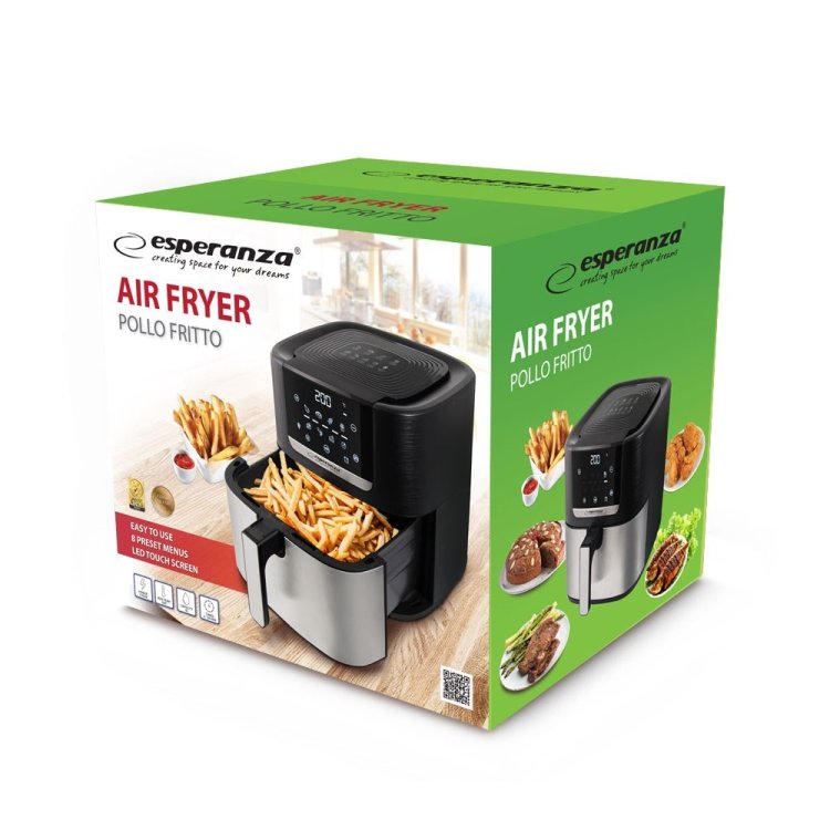 ESPERANZA FRYTKOWNICA BEZTŁUSZCZOWA 8L POLLO FRITTO EKA004