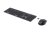 Zestaw klawiatura + mysz HP 720 Multi-Device Rechargeable Wireless Keyboard and Mouse Combo bezprzewodowe z akumulatorem czarne 9T5A9AA