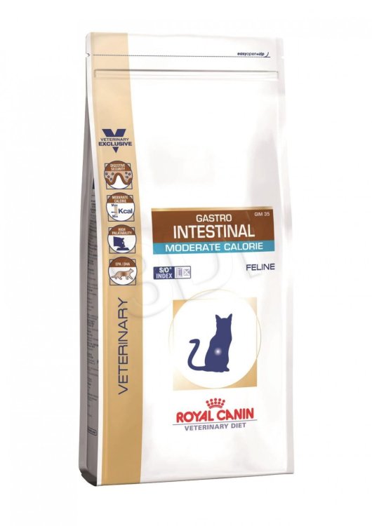 ROYAL CANIN Intestinal Gastro Moderate Calorie Cat 2kg