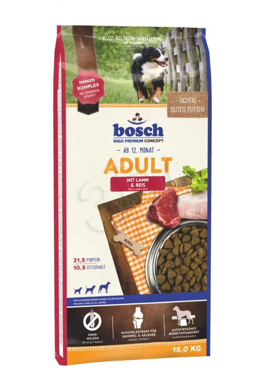 Karma bosch Adult Mini Lamb & Rice (15 kg )