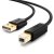Ugreen kabel do drukarki przewód USB-USB Typ B 3m czarny
