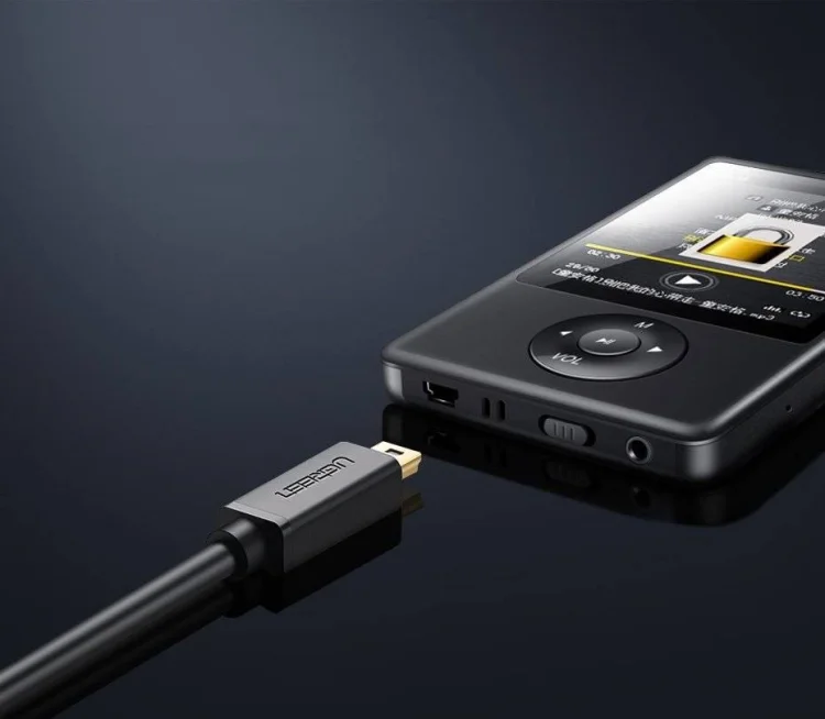 Ugreen kabel USB - mini USB US132 1m (czarny)