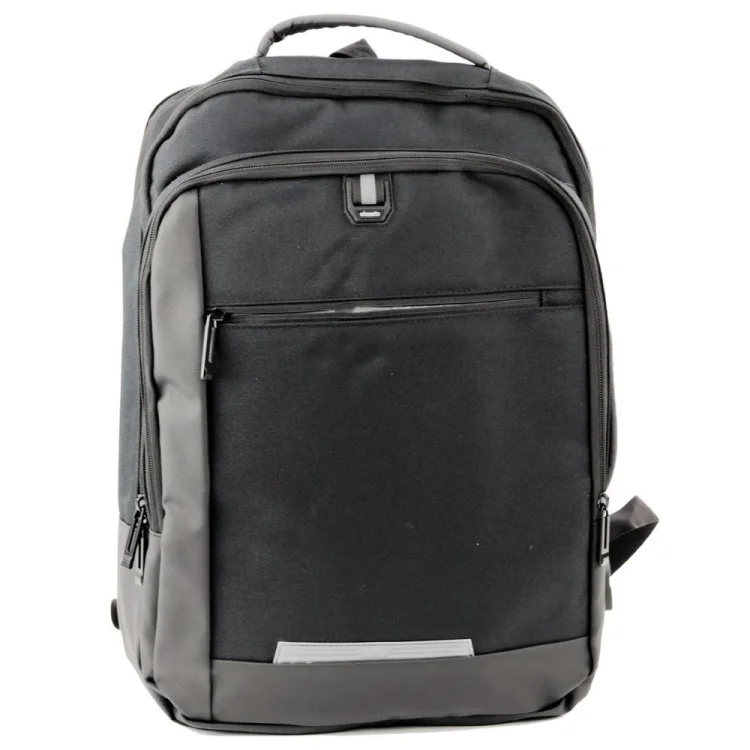 Plecak biznesowy z USB czarny 16L