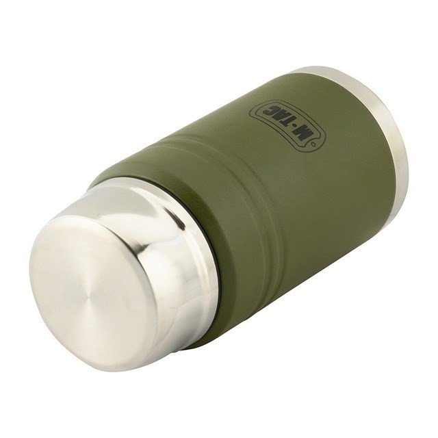 Termos obiadowy z łyżką ze stali Inox M-TAC Olive poj. 750 ml.