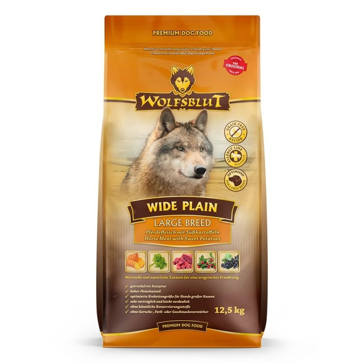 WOLFSBLUT Wide Plain Large Breed horse 12,5kg