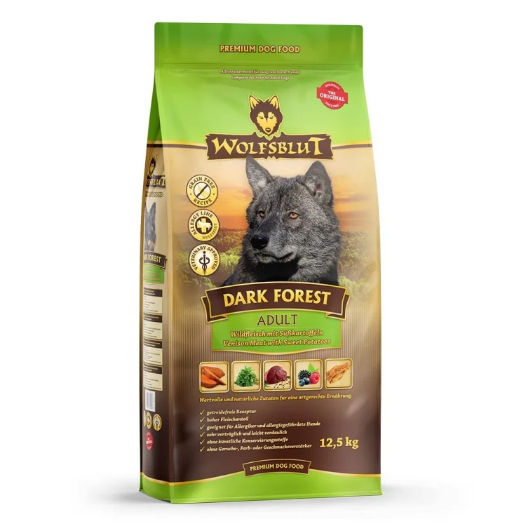 WOLFSBLUT Dark Forest fierce/sweet potatos 12,5kg
