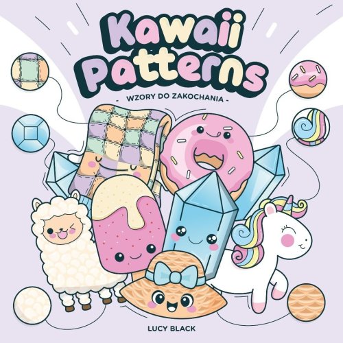 Kolorowanki do zakochania. Kawaii Patterns