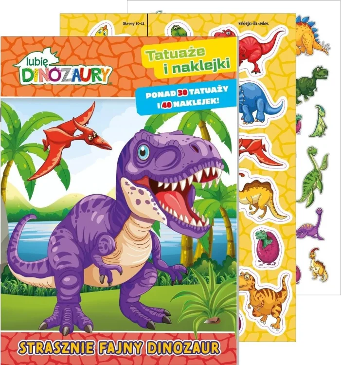 Lubię Dinozaury. Tatuaże i naklejki