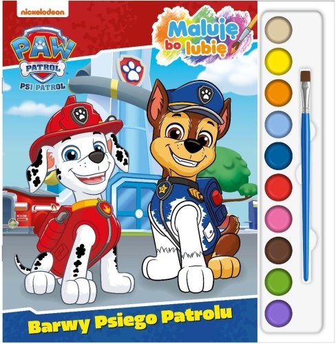 Psi Patrol. Maluję, bo lubię. Barwy Psiego...