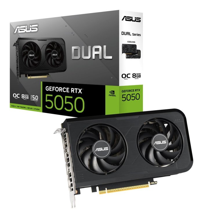 Karta graf. ASUS DUAL RTX 5050 8GB OC