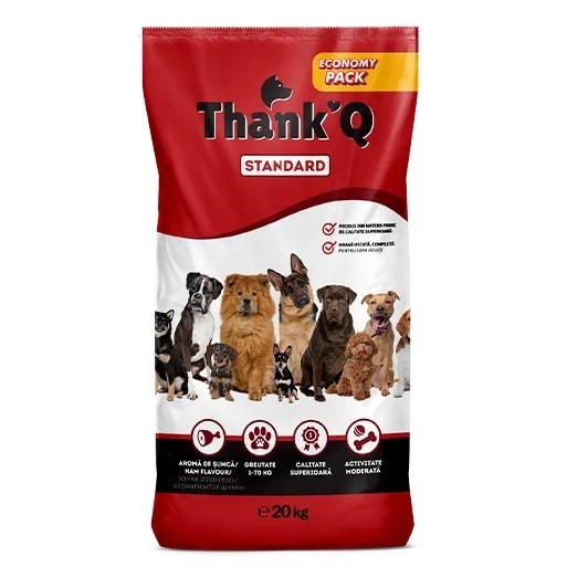 THANK'Q STANDARD smak wołowiny karma dla psa 20kg